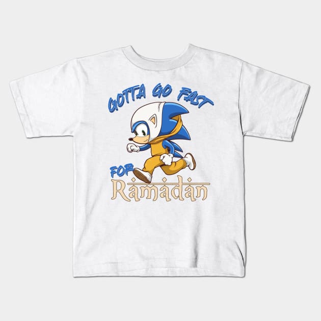 Gotta Go Fast For Ramadan Kids T-Shirt by DankFutura